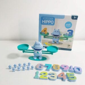 Alternative view of Hippo Balance Scale Math Toys for Children
