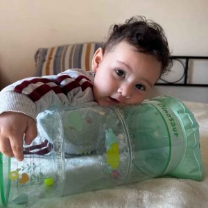 Alternative view of Inflatable Roller for Baby Crawling ( সাইজ ১৮ ইঞ্চি / ৭.৫ইঞ্চি )
