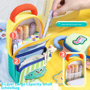 Alternative view of Good Luck Pink Star Pencil organizer bag